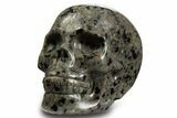 Fluorescent Polished Sodalite-Syenite Skull - China #319805-1